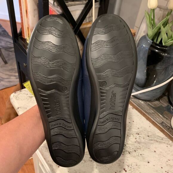 Hotter Selena Comfort Concept Navy Loafer 11 NWT - Picture 3 of 4